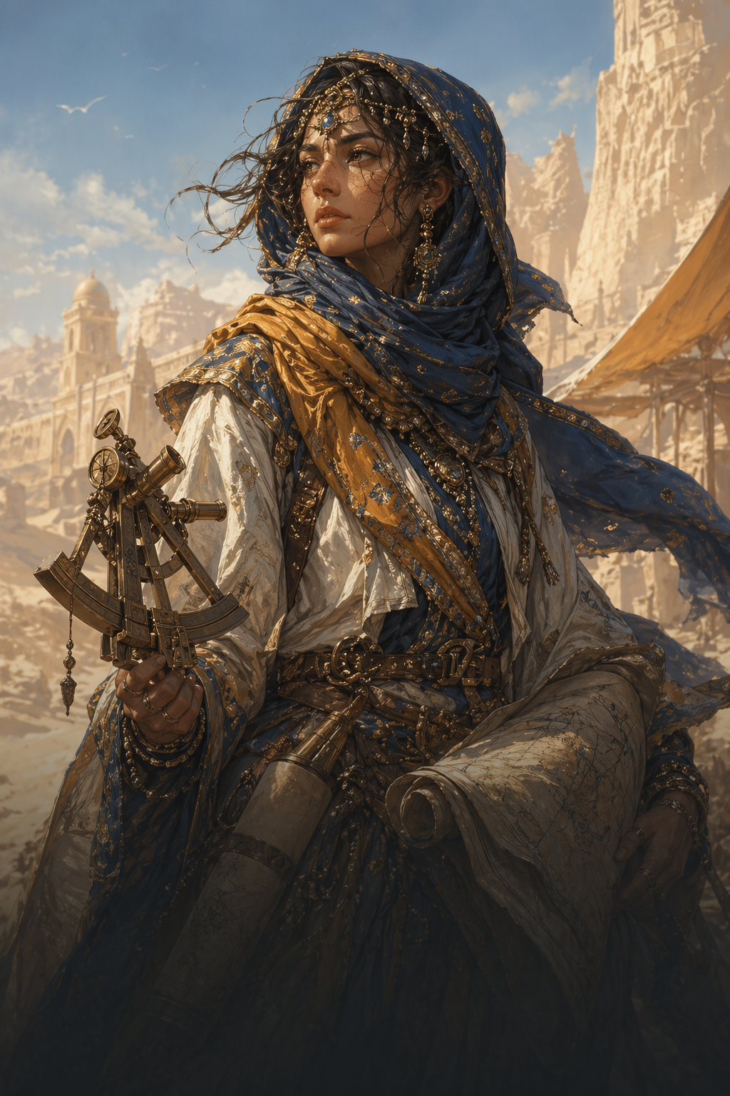 Saffron Dune Cartographer